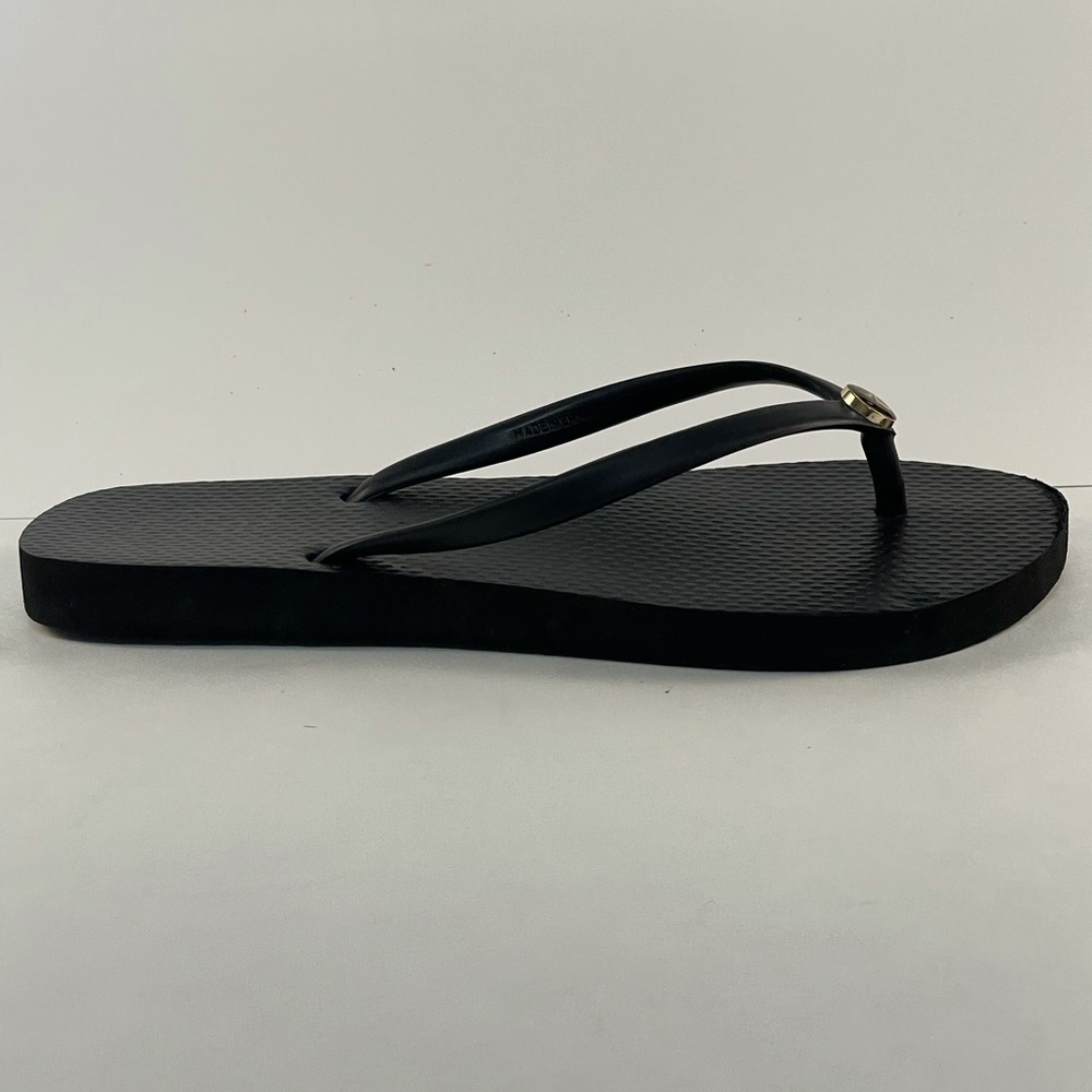 Women’s Black Tory Burch Flip Flops